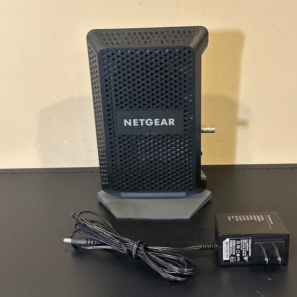 Netgear CM1000v2 DOCSIS 3.1 Ultra High Speed Cable Modem Black Gigabit Internet